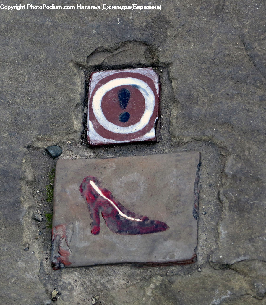 Pavement, Asphalt, Tarmac, Footwear, Shoe