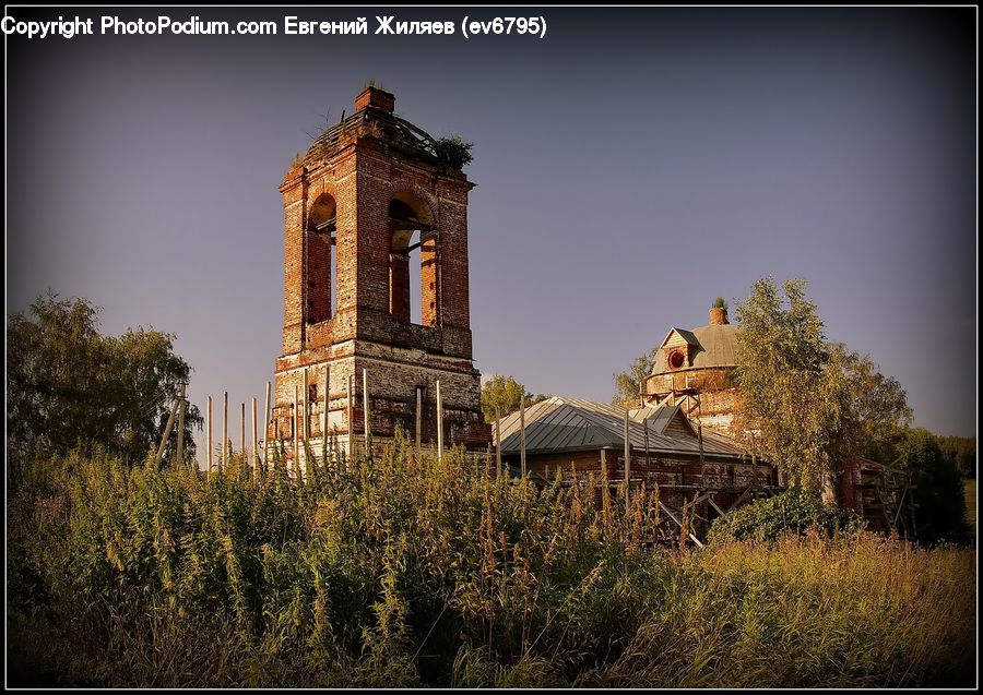 Architecture, Bell Tower, Clock Tower, Tower, Building, Housing, Villa