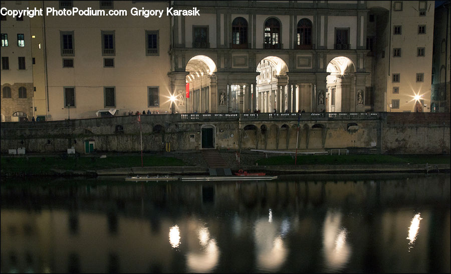 Lighting, Arch, Building, Architecture, Castle, Mansion, Palace