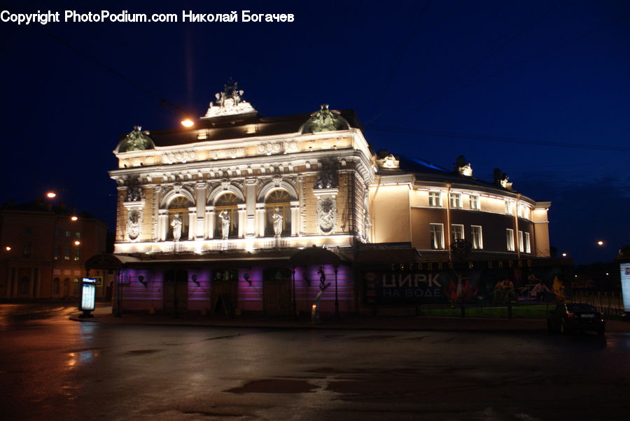 Architecture, Castle, Fort, Mansion, Palace, Building, Downtown