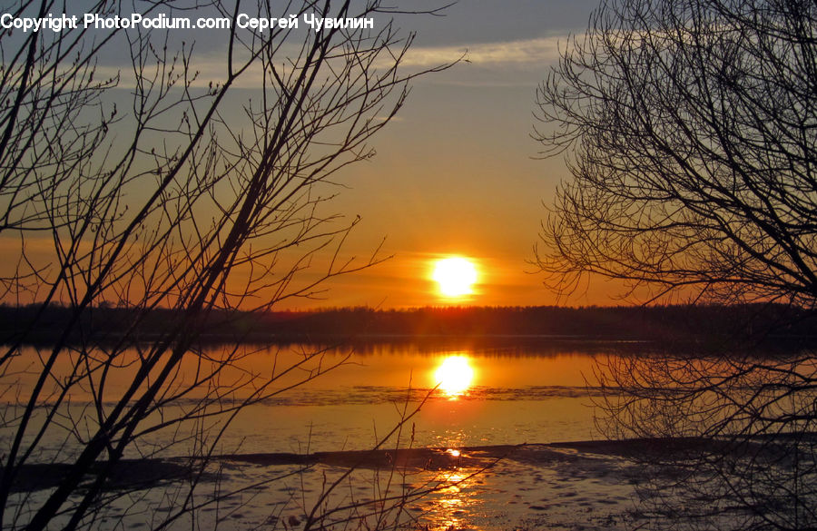 Dawn, Dusk, Sky, Sunrise, Sunset, Outdoors, Sunlight