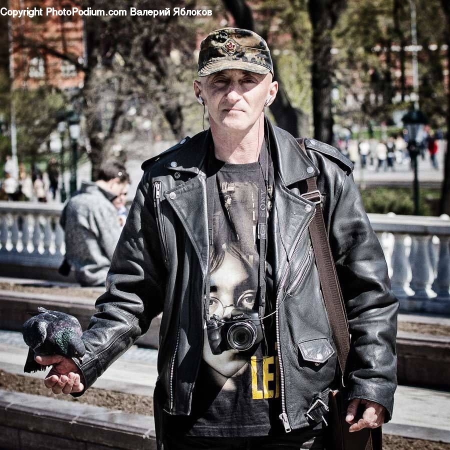 People, Person, Human, Boot, Shoe, Bird, Pigeon