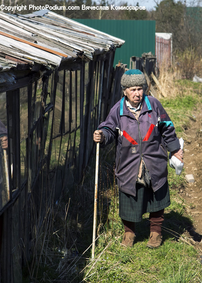 People, Person, Human, Costume, Cabin, Hut, Rural