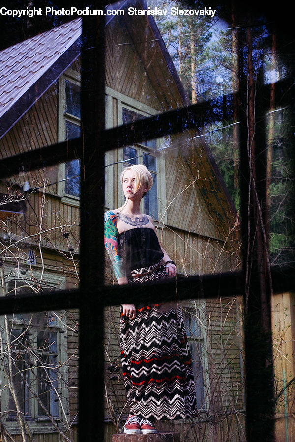 People, Person, Human, Blonde, Female, Woman, Wiring