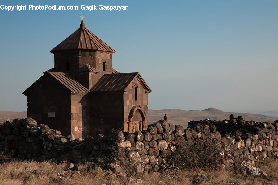 Architecture, Bell Tower, Clock Tower, Tower, Cabin, Hut, Rural