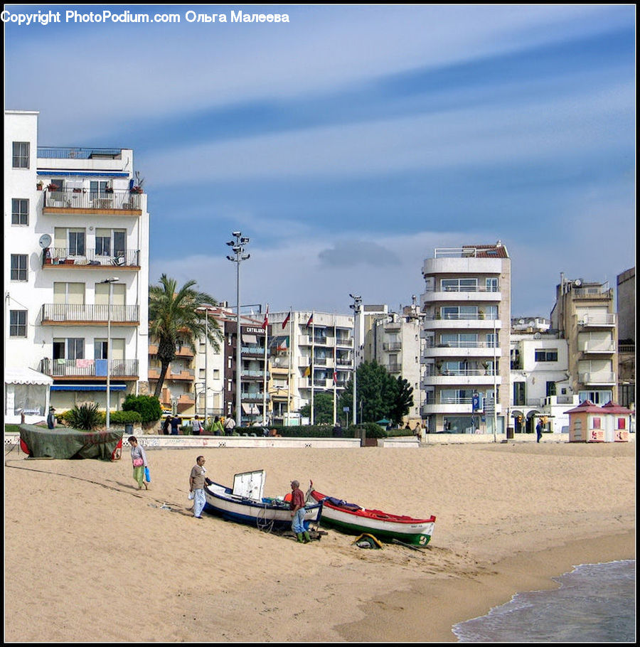 Building, Housing, Architecture, Downtown, Plaza, Town Square, Beach