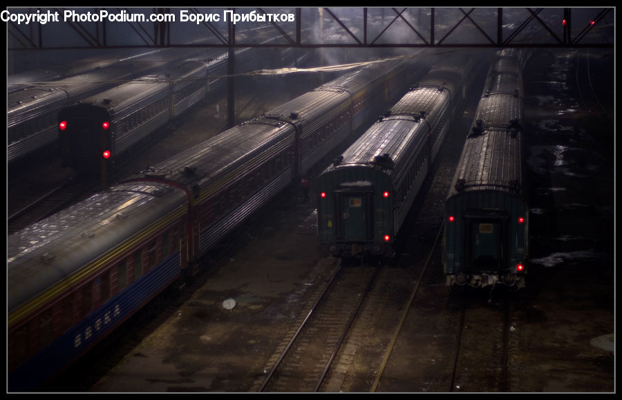 Train, Vehicle, Subway, Train Station, Alley, Alleyway, Road