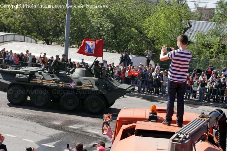 Human, People, Person, Military, Army, Tank, Vehicle
