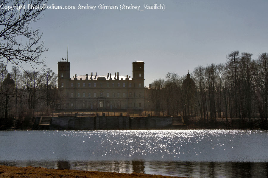 Architecture, Castle, Fort, Ditch, Moat, Building, City
