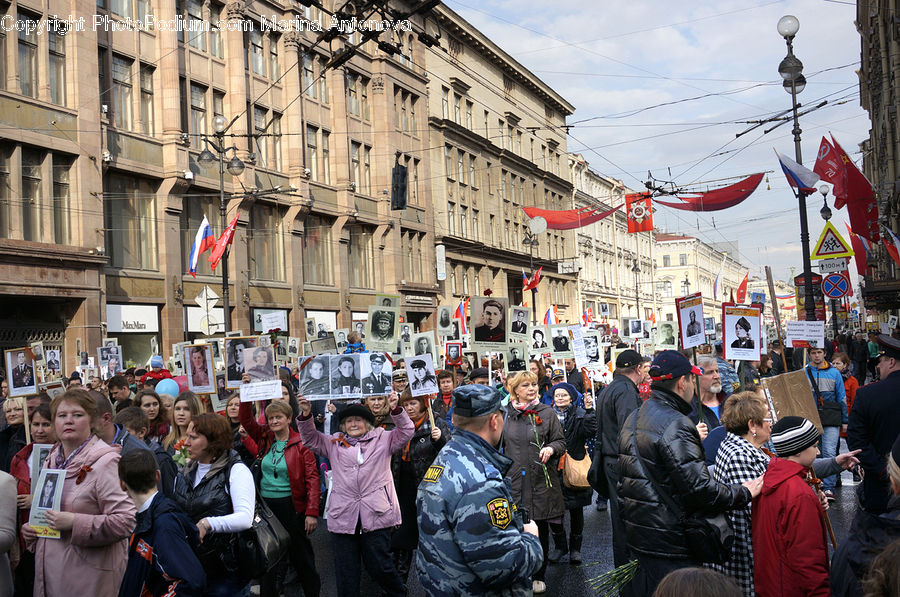 People, Person, Human, Crowd, Parade, Officer, Police