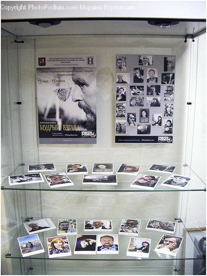 Collage, Poster, License, Text, Cabinet, China Cabinet, Furniture