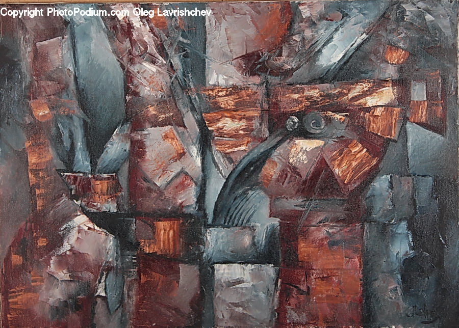Brick, Art, Modern Art, Rubble, Rock, Flagstone