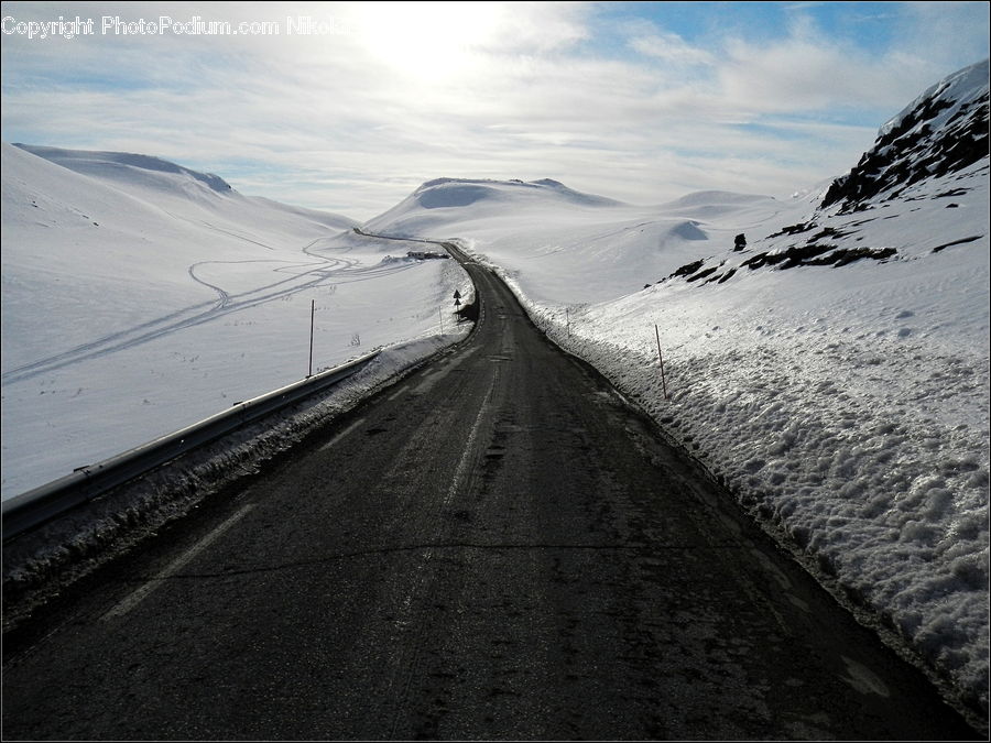 Dirt Road, Gravel, Road, Freeway, Landscape, Nature, Scenery