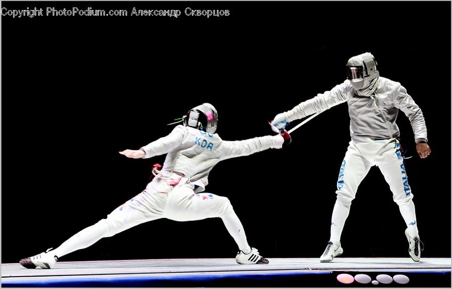 Human, People, Person, Fencing