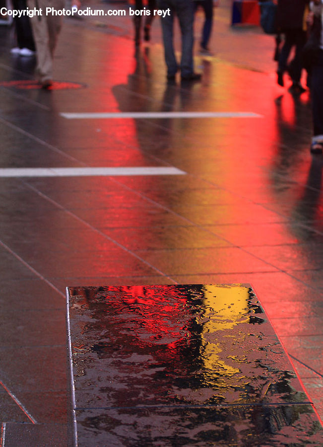 People, Person, Human, Asphalt, Road, Zebra Crossing, Boardwalk