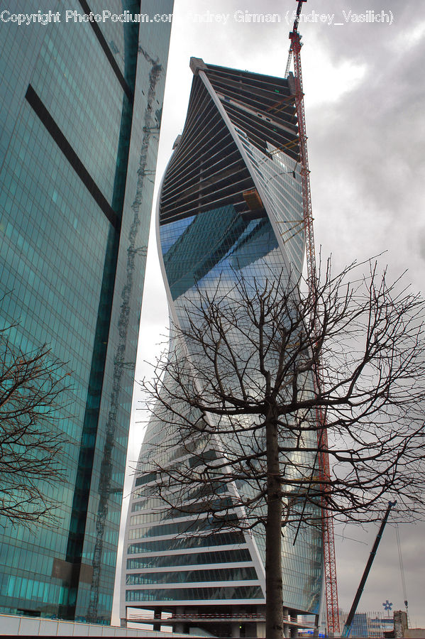 Building, Office Building, City, High Rise, Downtown, Housing, Architecture