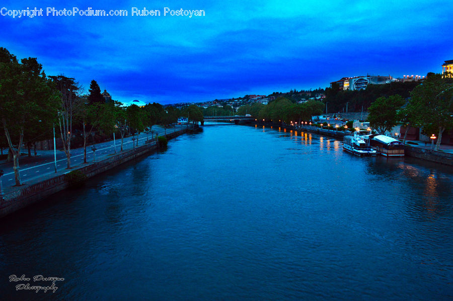 Canal, Outdoors, River, Water, Hotel, Resort, Dock