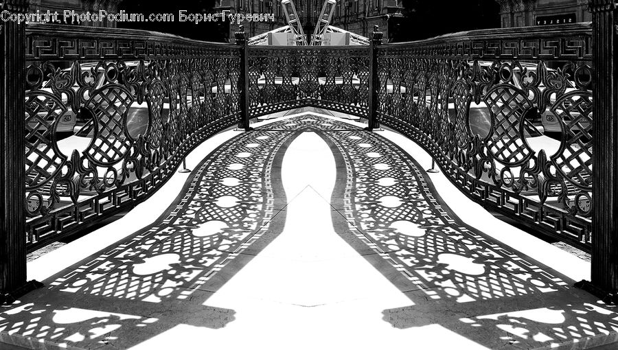 Arch, Doodle, Drawing, City, Downtown, Urban, Sign
