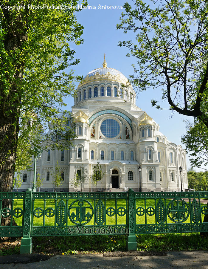 Architecture, Dome, Building, Housing, Villa, Mansion, Monastery