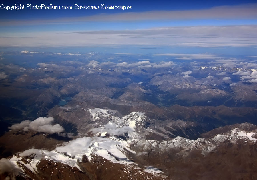 Alps, Crest, Mountain, Peak, Arctic, Glacier, Ice