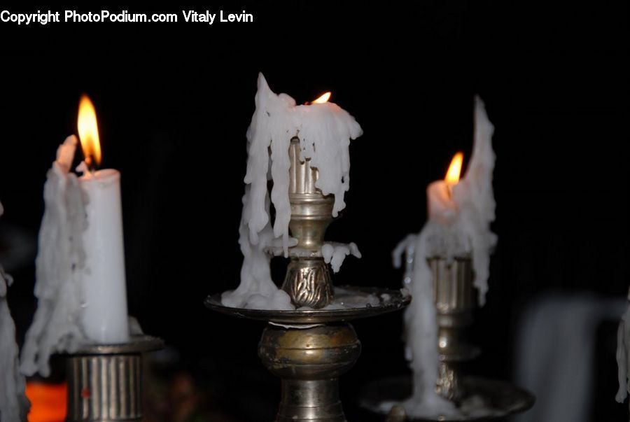 Candle, Fire, Flame, Armor, Bust, Figurine, Head