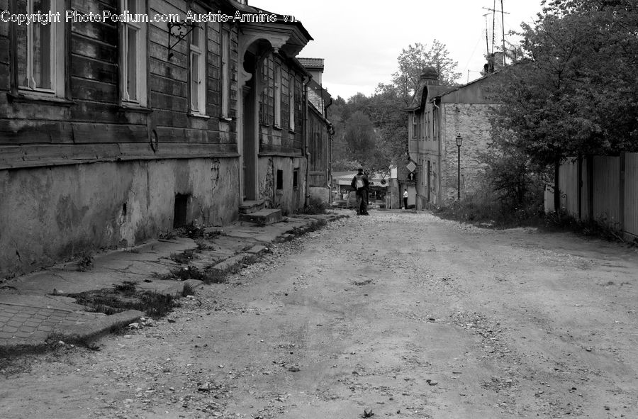 Alley, Alleyway, Road, Street, Town, Countryside, Outdoors