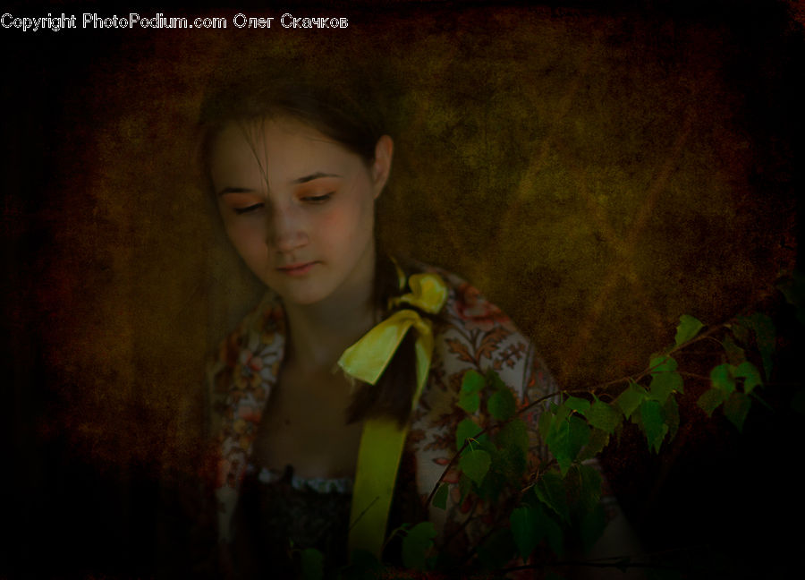 People, Person, Human, Female, Girl, Woman, Plant