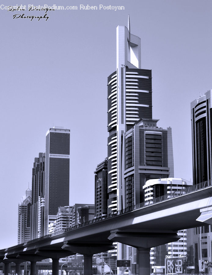 Architecture, City, Downtown, High Rise, Skyscraper, Metropolis, Urban