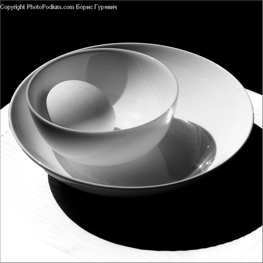 Bowl, Porcelain, Saucer