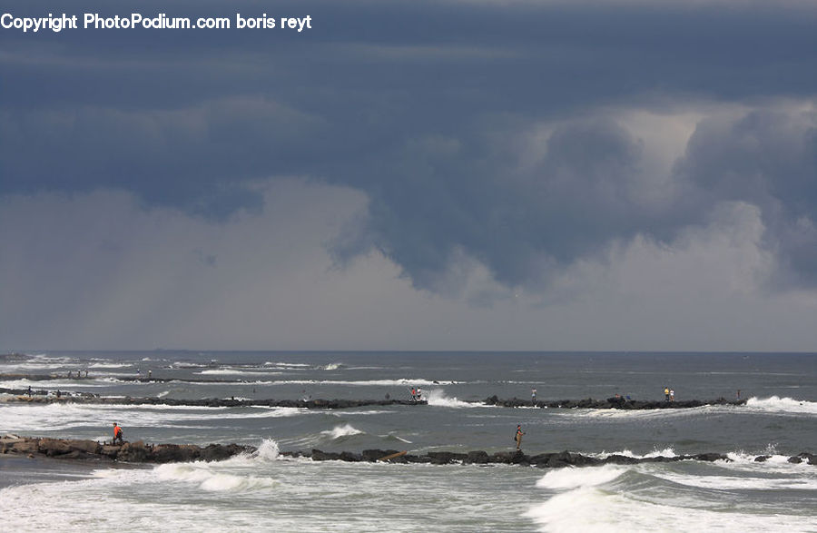 Outdoors, Sea, Sea Waves, Water, Beach, Coast, Ocean