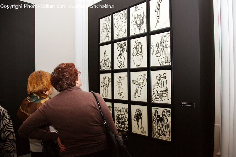 People, Person, Human, Photo Booth, Back, Classroom, Art