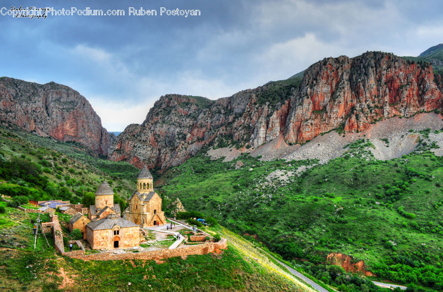 Canyon, Outdoors, Valley, Architecture, Castle, Fort, Housing