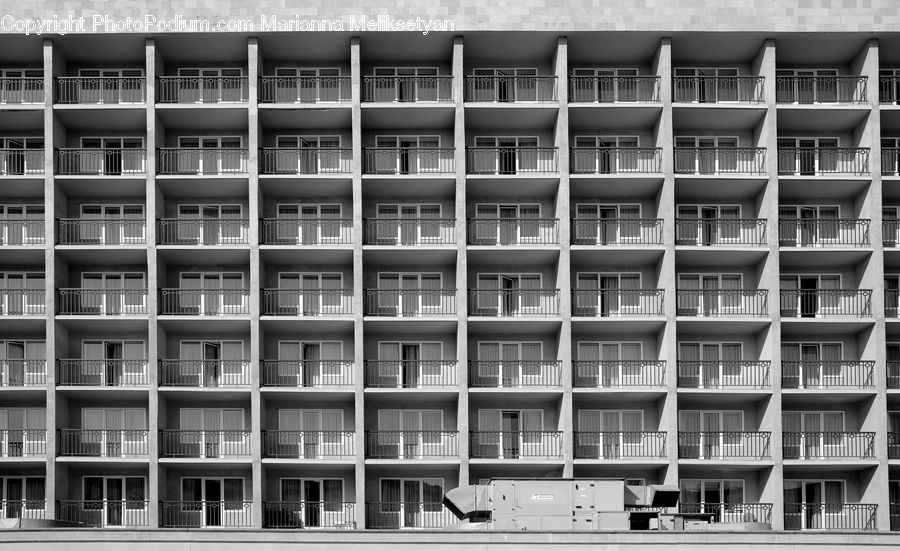Apartment Building, Building, High Rise, Book, Bookcase, Furniture, Shelf