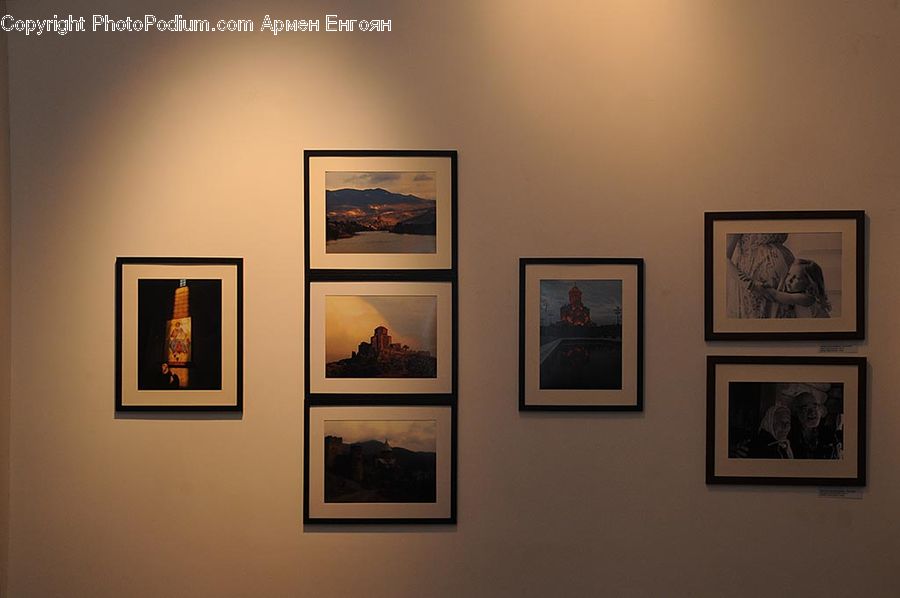 Art, Art Gallery, Painting, Modern Art, Monitor, Screen, Entertainment Center