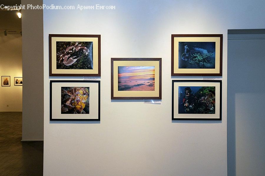 Art, Art Gallery, Painting, Monitor, Screen, Collage, Poster