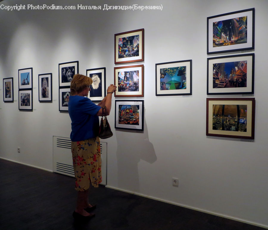 Art, Art Gallery, People, Person, Human, Electronics, Monitor