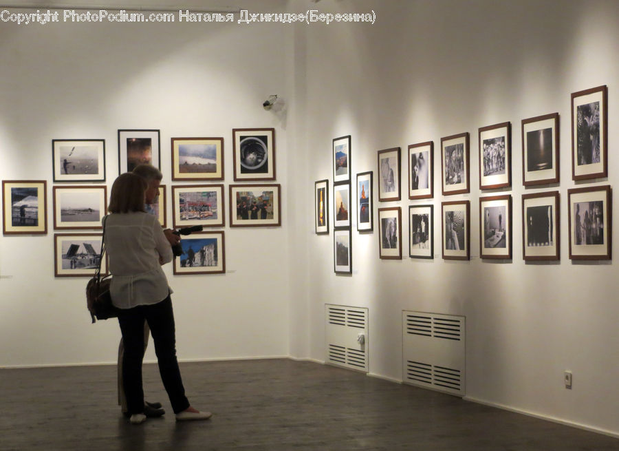 People, Person, Art, Art Gallery, Human, Computer, Computer Hardware