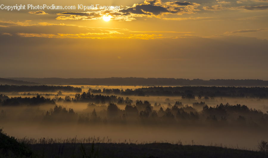 Dawn, Dusk, Sky, Sunrise, Sunset, Outdoors, Sun