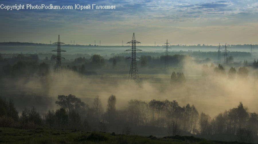 Fog, Dawn, Dusk, Sky, Sunrise, Sunset, Pollution