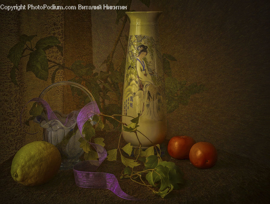 Plant, Potted Plant, Market, Produce, Vegetable, Bowl, Glass