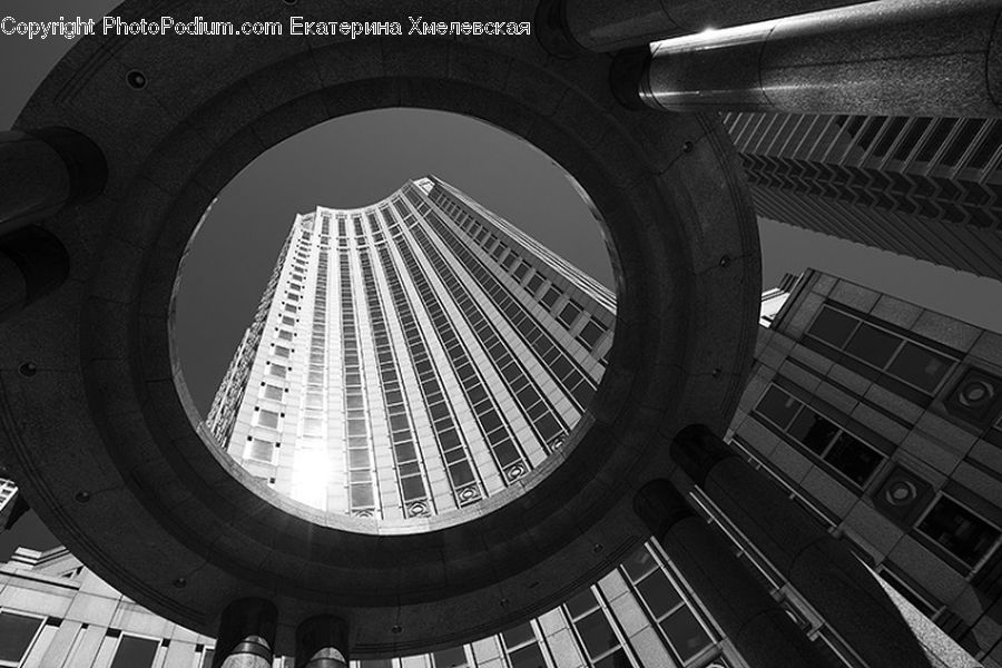 Architecture, City, Downtown, High Rise, Skyscraper, Urban, Building
