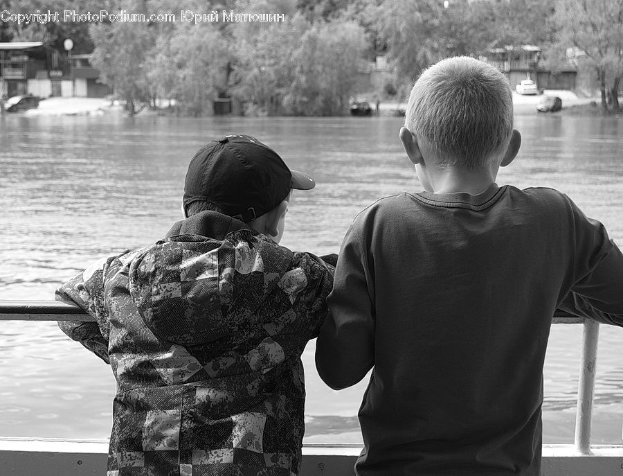 Human, People, Person, Back, Water, Outdoors, River