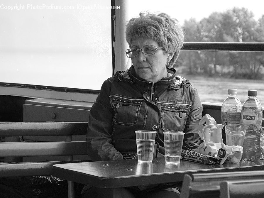 Human, People, Person, Bench, Portrait, Beverage