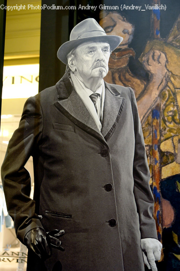 People, Person, Human, Head, Portrait, Coat, Overcoat