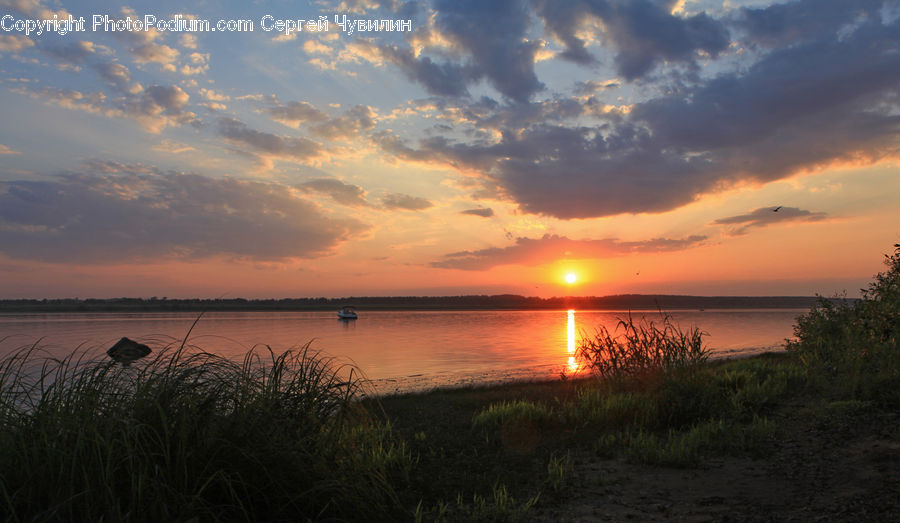Dawn, Dusk, Sky, Sunrise, Sunset, Red Sky, Outdoors