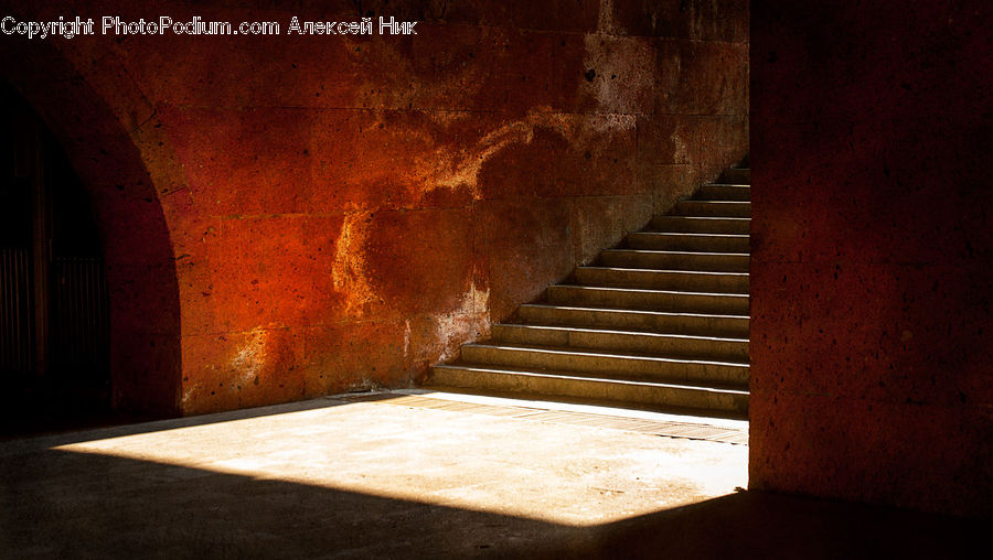 Crypt, Dungeon, Light, Art, Modern Art