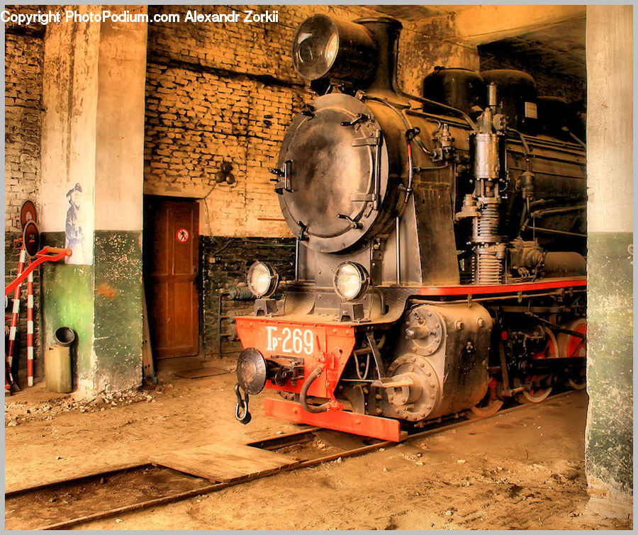 Generator, Machine, Engine, Locomotive, Motor, Steam Engine, Train
