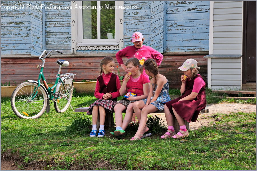 Human, People, Person, Bicycle, Bike, Vehicle, Bikini