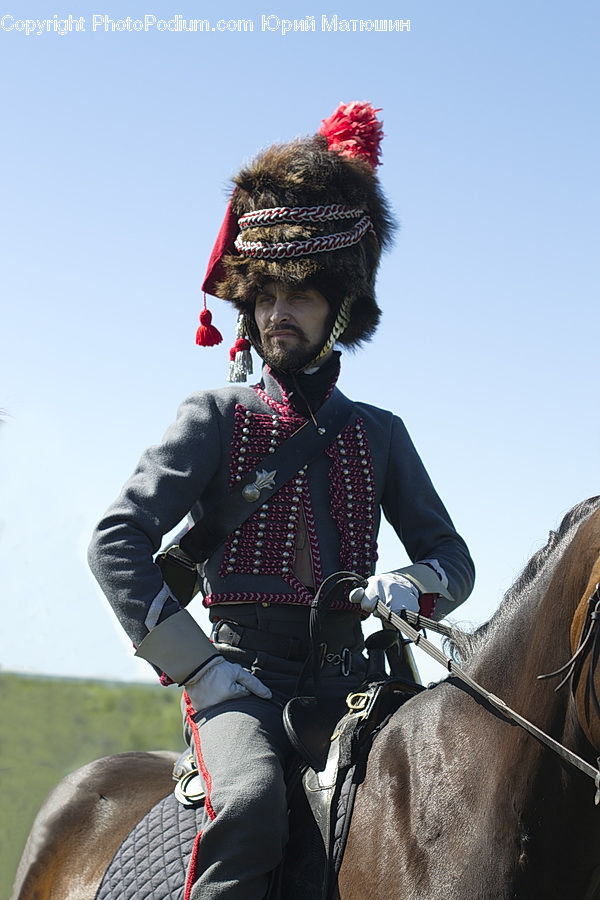 Human, People, Person, Animal, Equestrian, Horse, Backpack