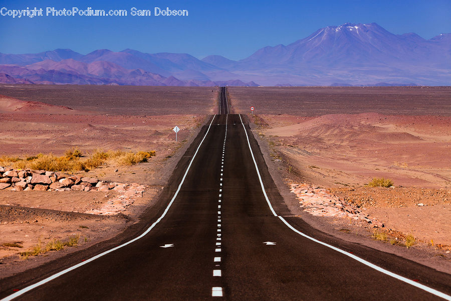 Freeway, Road, Highway, Dirt Road, Gravel